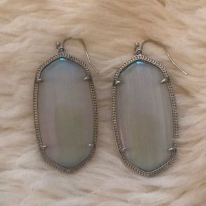 Silver Kendra Scott earrings